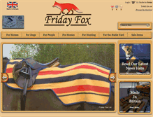 Tablet Screenshot of fridayfox.co.uk